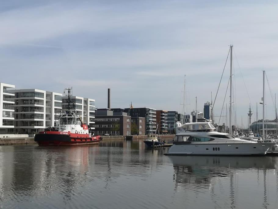 Fewo Pearl 207 Am Yachthafen Inkl. Tiefgarage Bremerhaven Zewnętrze zdjęcie